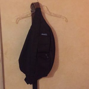 Kavu black shoulder backpack